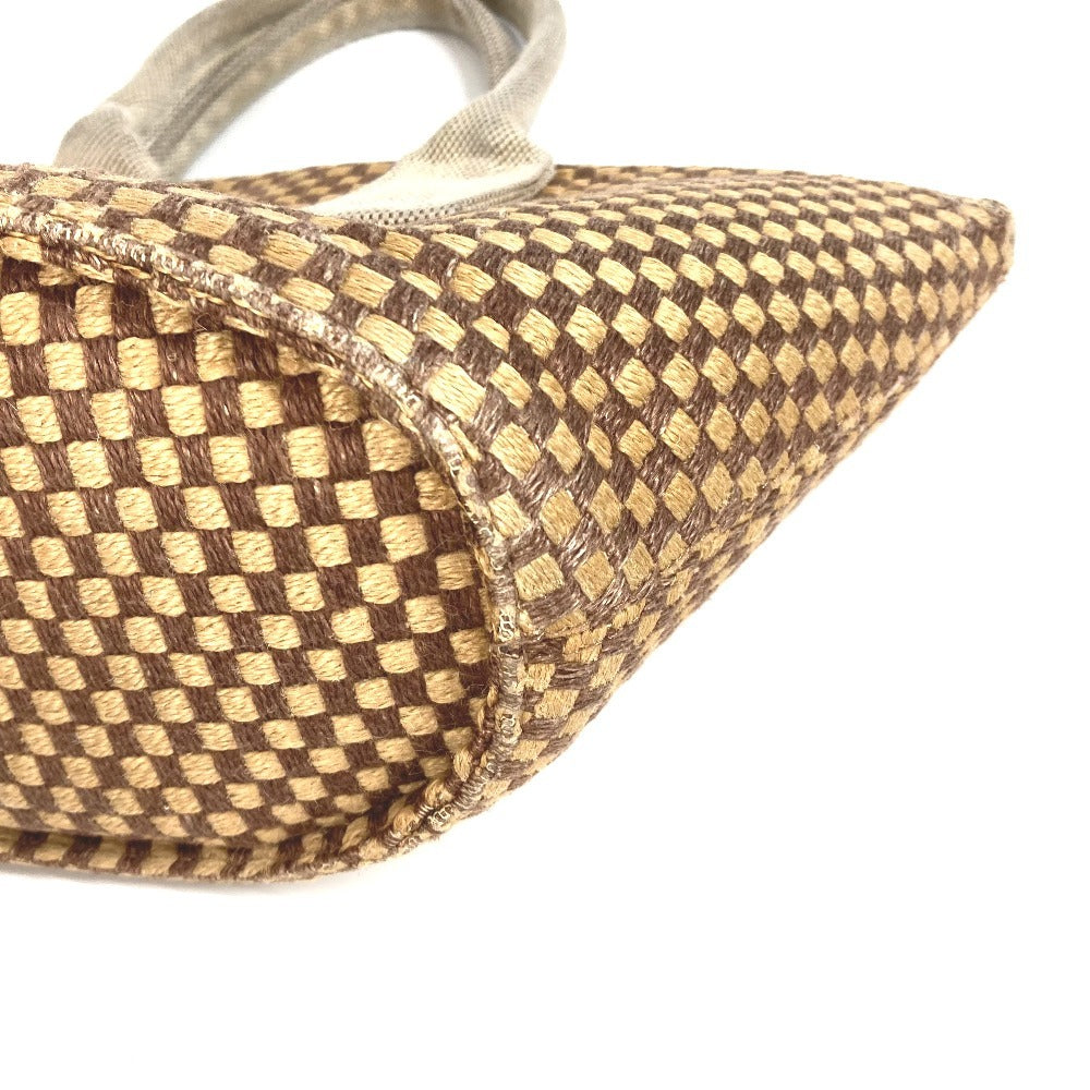 HERMES 파니에부스 PM 파니에부스 PM 백 토트백 비치백 핸드백 리넨 남여 공용 베이지