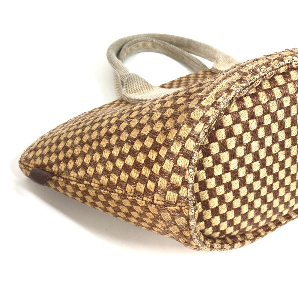 HERMES 파니에부스 PM 파니에부스 PM 백 토트백 비치백 핸드백 리넨 남여 공용 베이지