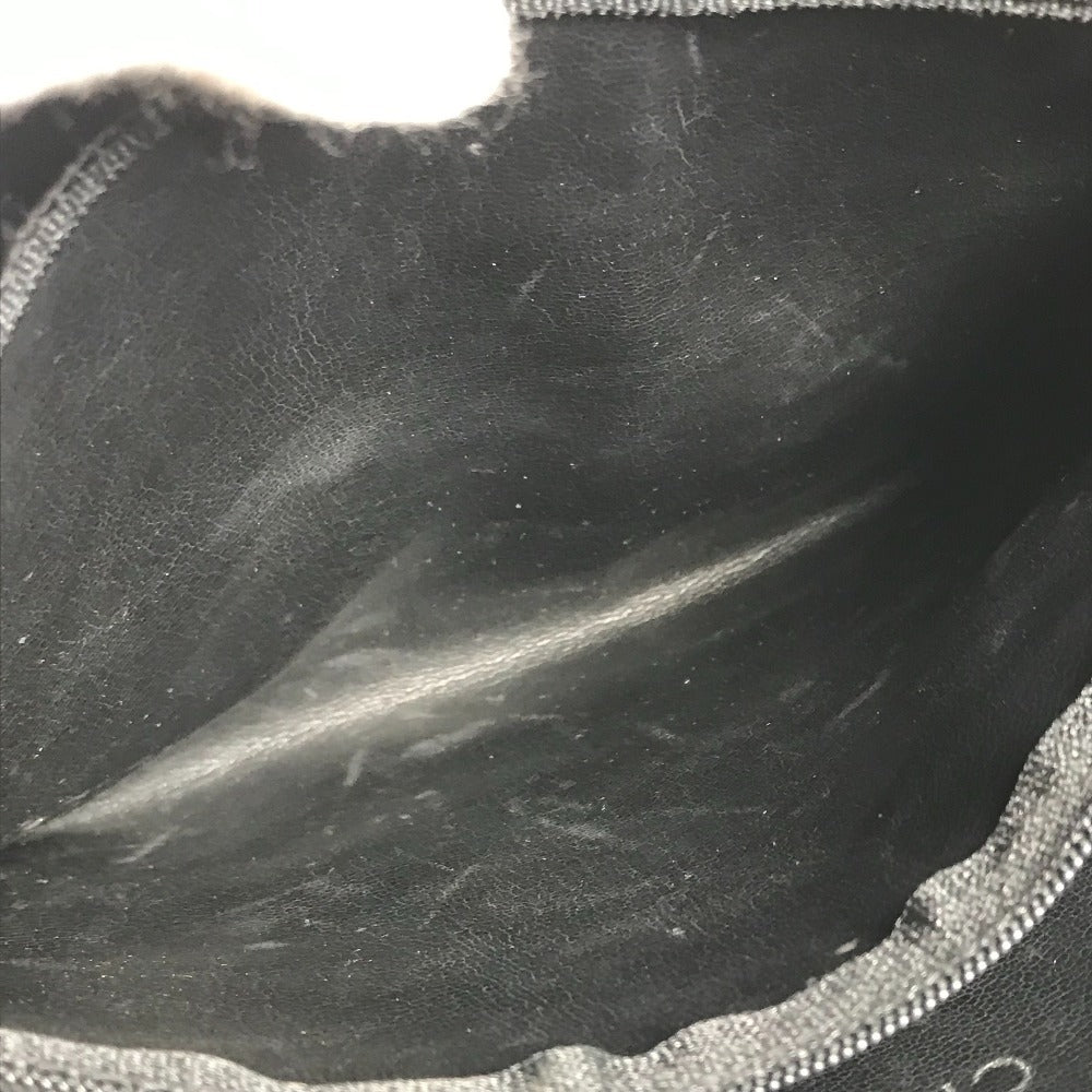 CHANEL Vintage Quilted Matelasse W Chain Bag Bag Tote Bag Shoulder Bag Enamel Women's Black