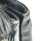 CHANEL Vintage Quilted Matelasse W Chain Bag Bag Tote Bag Shoulder Bag Enamel Women's Black