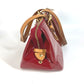 Louis Vuitton M93507 Monogram Vernis Rosewood Avenue Bag bahu Beg Monogram Vernis Canvas Wanita Pomme D'Amour Merah