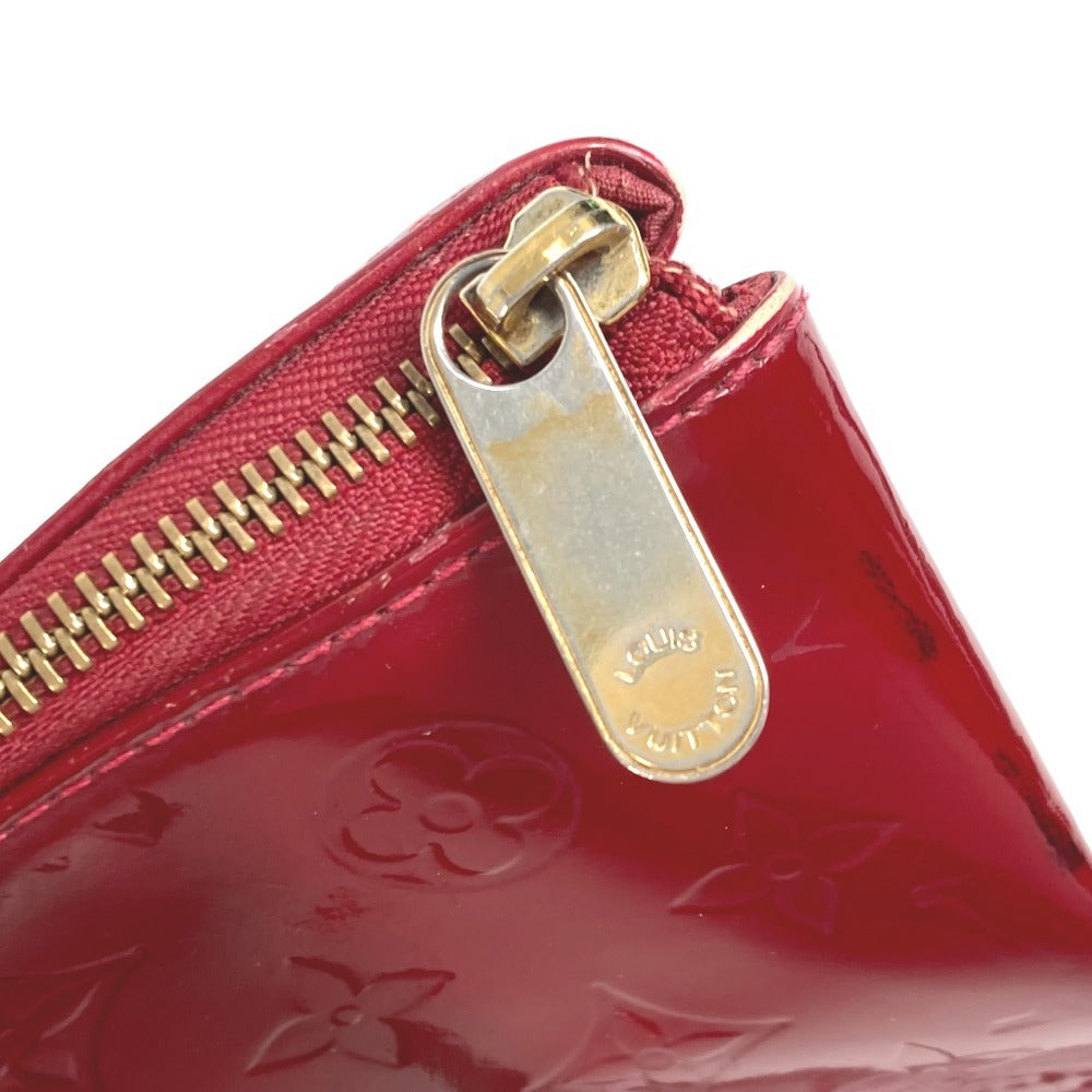 Louis Vuitton M93507 Monogram Vernis Rosewood Avenue Bag bahu Beg Monogram Vernis Canvas Wanita Pomme D'Amour Merah