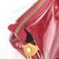 Louis Vuitton M93507 Monogram Vernis Rosewood Avenue Bag bahu Beg Monogram Vernis Canvas Wanita Pomme D'Amour Merah