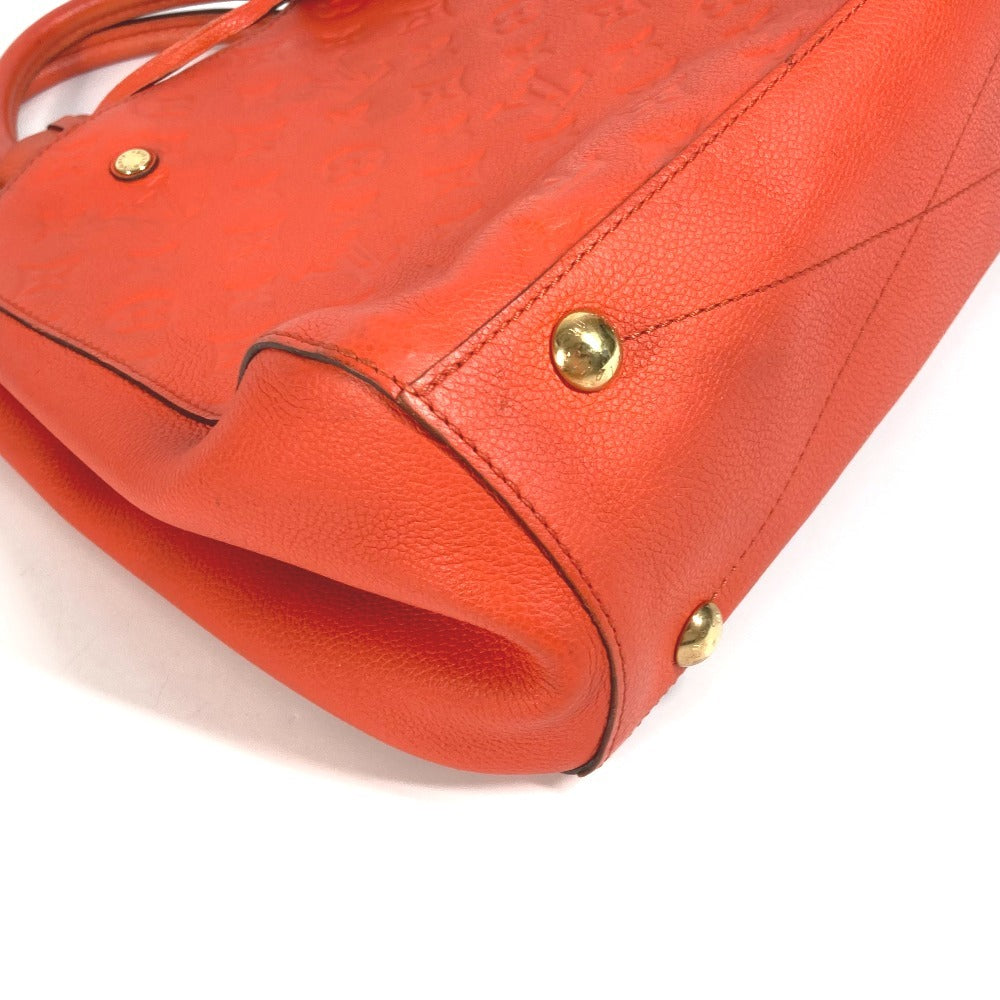 Louis vuitton m50093 monogram emprene montaigne bb tote beg beg 2way beg bahu beg crossbody handbag monogram emprene kulit wanita oren