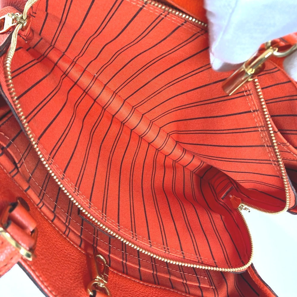 Louis vuitton m50093 monogram emprene montaigne bb tote beg beg 2way beg bahu beg crossbody handbag monogram emprene kulit wanita oren