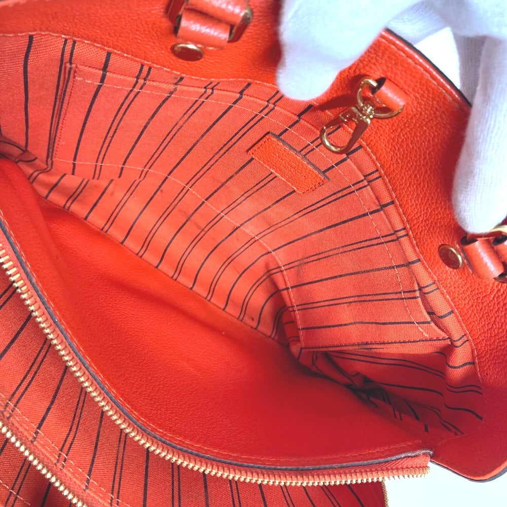 Louis vuitton m50093 monogram emprene montaigne bb tote beg beg 2way beg bahu beg crossbody handbag monogram emprene kulit wanita oren