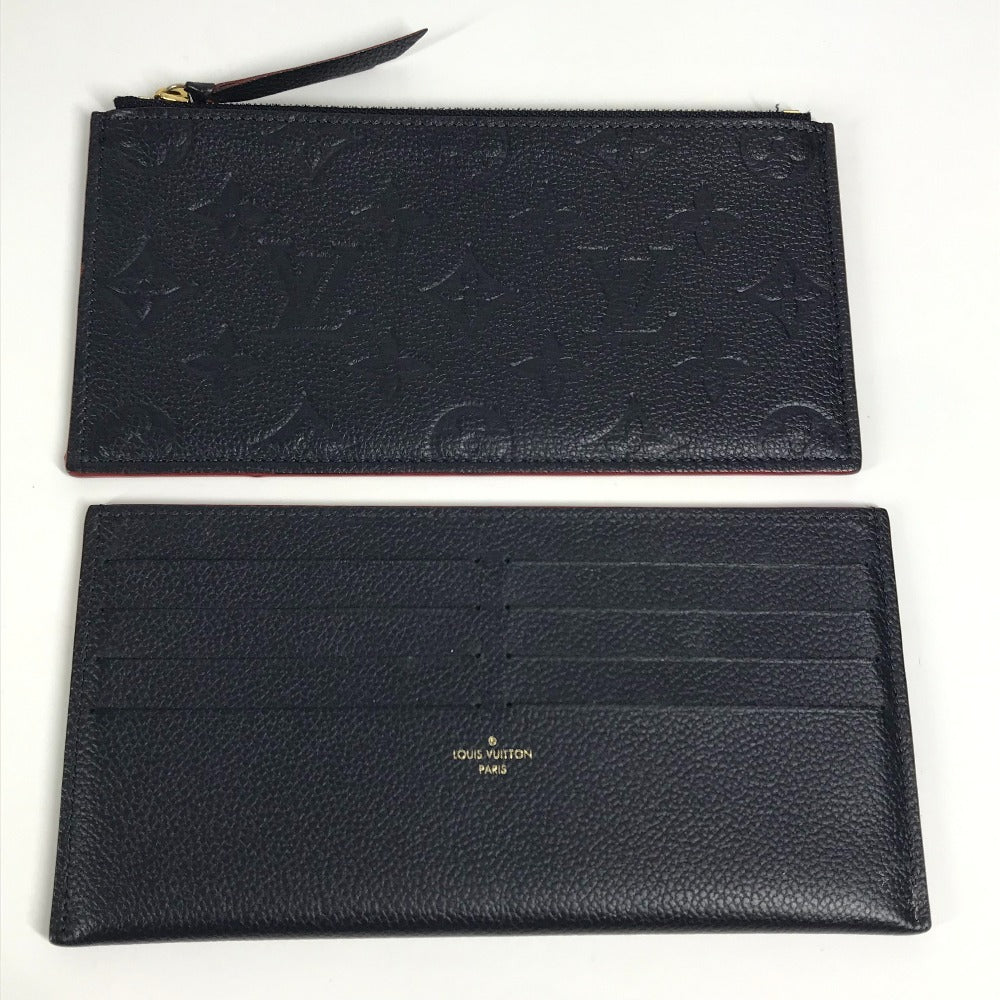 LOUIS VUITTON M64099 모노그램 엠프렌 포셰트 펠리시 체인 백 숄더 크로스바디 롱 지갑 체인 지갑 숄더백 모노그램 엠프렌 가죽 여성 네이비