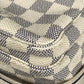 LOUIS VUITTON N51189 Damier Azur Naviglio Bag Crossbody Shoulder Bag Damier Azur Canvas Unisex White