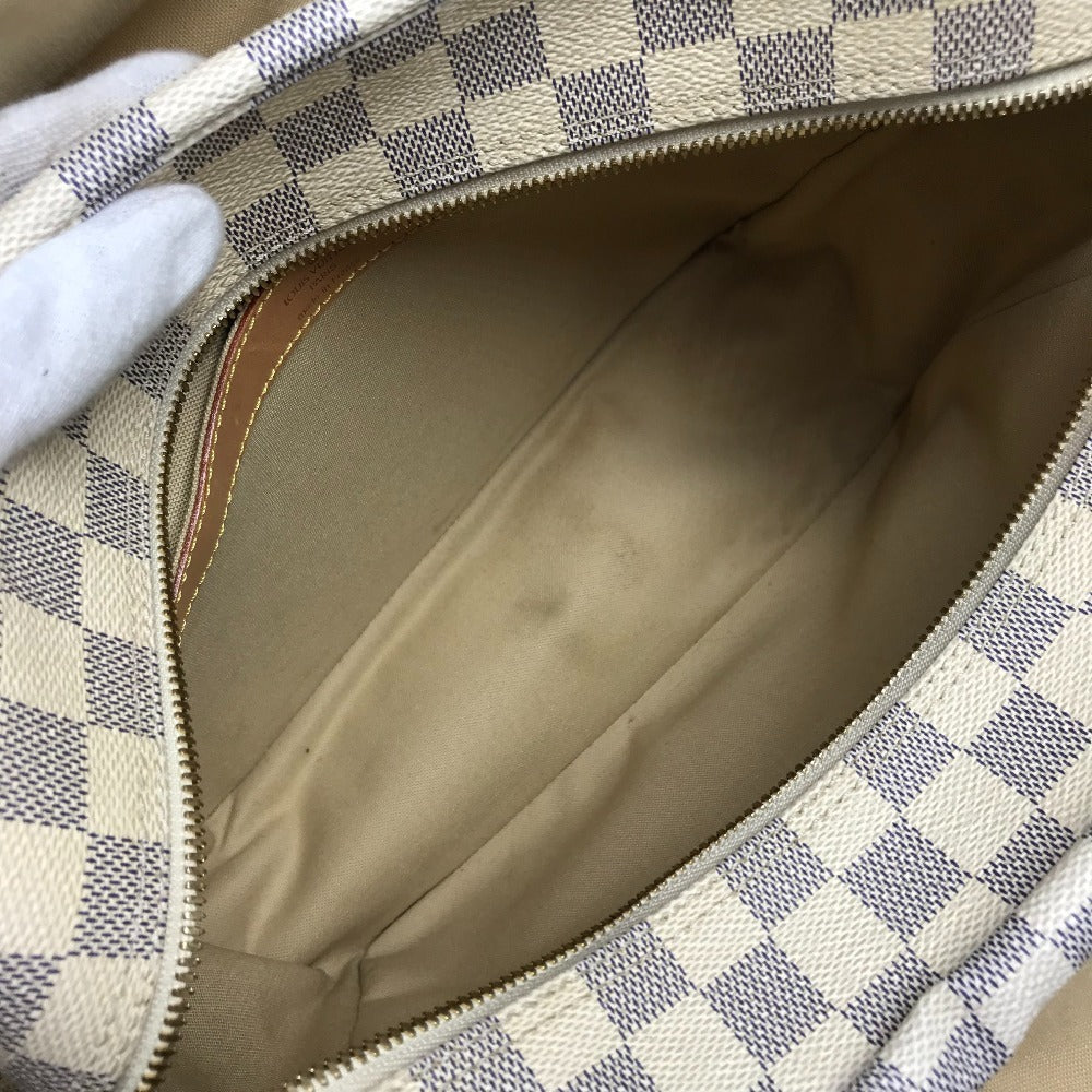 LOUIS VUITTON N51189 Damier Azur Naviglio Bag Crossbody Shoulder Bag Damier Azur Canvas Unisex White