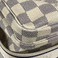 LOUIS VUITTON N51189 Damier Azur Naviglio Bag Crossbody Shoulder Bag Damier Azur Canvas Unisex White