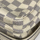 LOUIS VUITTON N51189 Damier Azur Naviglio Bag Crossbody Shoulder Bag Damier Azur Canvas Unisex White