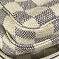 LOUIS VUITTON N51189 Damier Azur Naviglio Bag Crossbody Shoulder Bag Damier Azur Canvas Unisex White