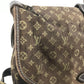 LOUIS VUITTON M95227 Monogram Minilan Saumur 30 Saumur 30 Bag Crossbody Flap Shoulder Bag Monogram Minilan Canvas Women's Fuzan Brown