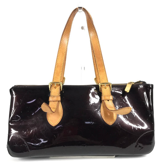 루이비통 M93510 모노그램 베르니 로즈우드 애비뉴 백 숄더백 모노그램 베르니 캔버스 유니섹스 아마랑 퍼플