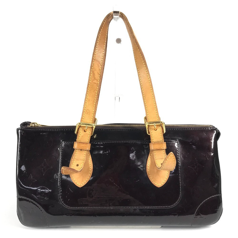 루이비통 M93510 모노그램 베르니 로즈우드 애비뉴 백 숄더백 모노그램 베르니 캔버스 유니섹스 아마랑 퍼플