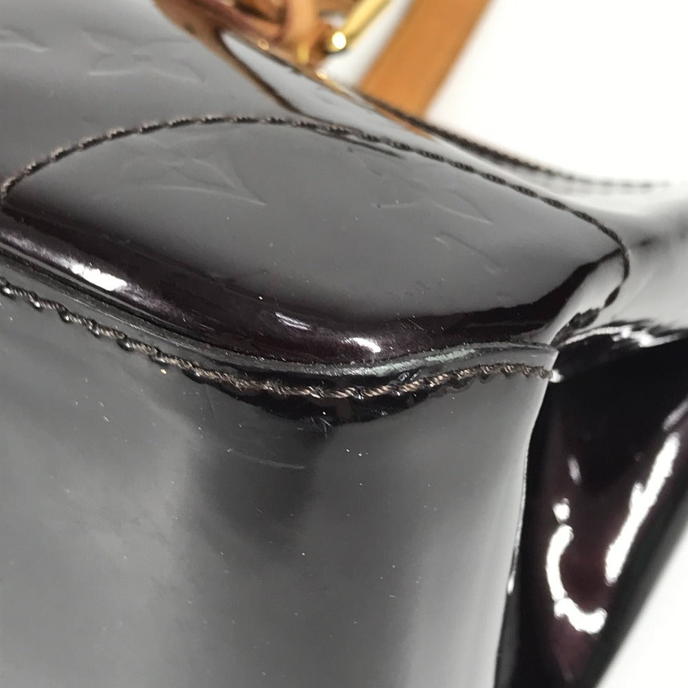 루이비통 M93510 모노그램 베르니 로즈우드 애비뉴 백 숄더백 모노그램 베르니 캔버스 유니섹스 아마랑 퍼플