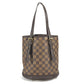 LOUIS VUITTON N42240 Damier Male Bag Bag Shoulder Tote Bag Shoulder Bag Damier Canvas Women's Ebene Brown