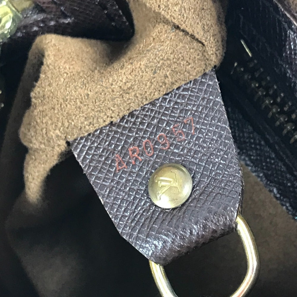 LOUIS VUITTON N42240 Damier Male Bag Bag Shoulder Tote Bag Shoulder Bag Damier Canvas Women's Ebene Brown