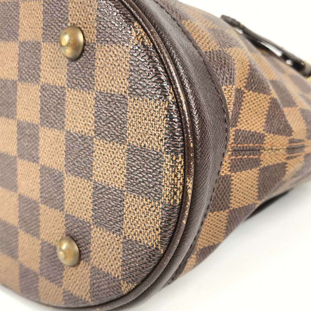 LOUIS VUITTON N42240 Damier Male Bag Bag Shoulder Tote Bag Shoulder Bag Damier Canvas Women's Ebene Brown