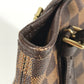 LOUIS VUITTON N42240 Damier Male Bag Bag Shoulder Tote Bag Shoulder Bag Damier Canvas Women's Ebene Brown