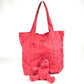 GUCCI 223669 GG Teddy Bear Eco Bag Bag Tote Bag Shoulder Bag Shopping Bag Shoulder Bag Nylon Unisex Red