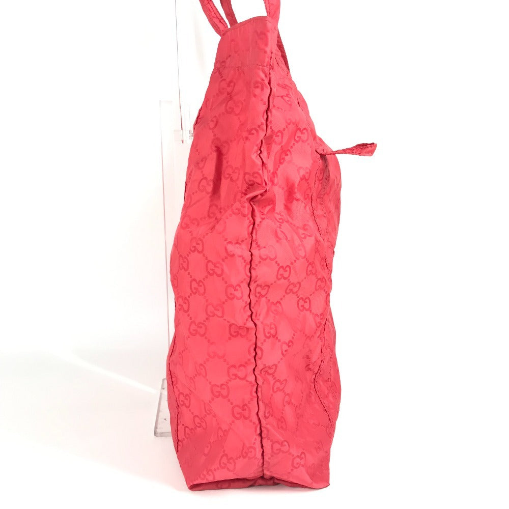 GUCCI 223669 GG Teddy Bear Eco Bag Bag Tote Bag Shoulder Bag Shopping Bag Shoulder Bag Nylon Unisex Red