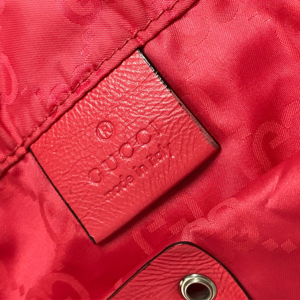 GUCCI 223669 GG Teddy Bear Eco Bag Bag Tote Bag Shoulder Bag Shopping Bag Shoulder Bag Nylon Unisex Red