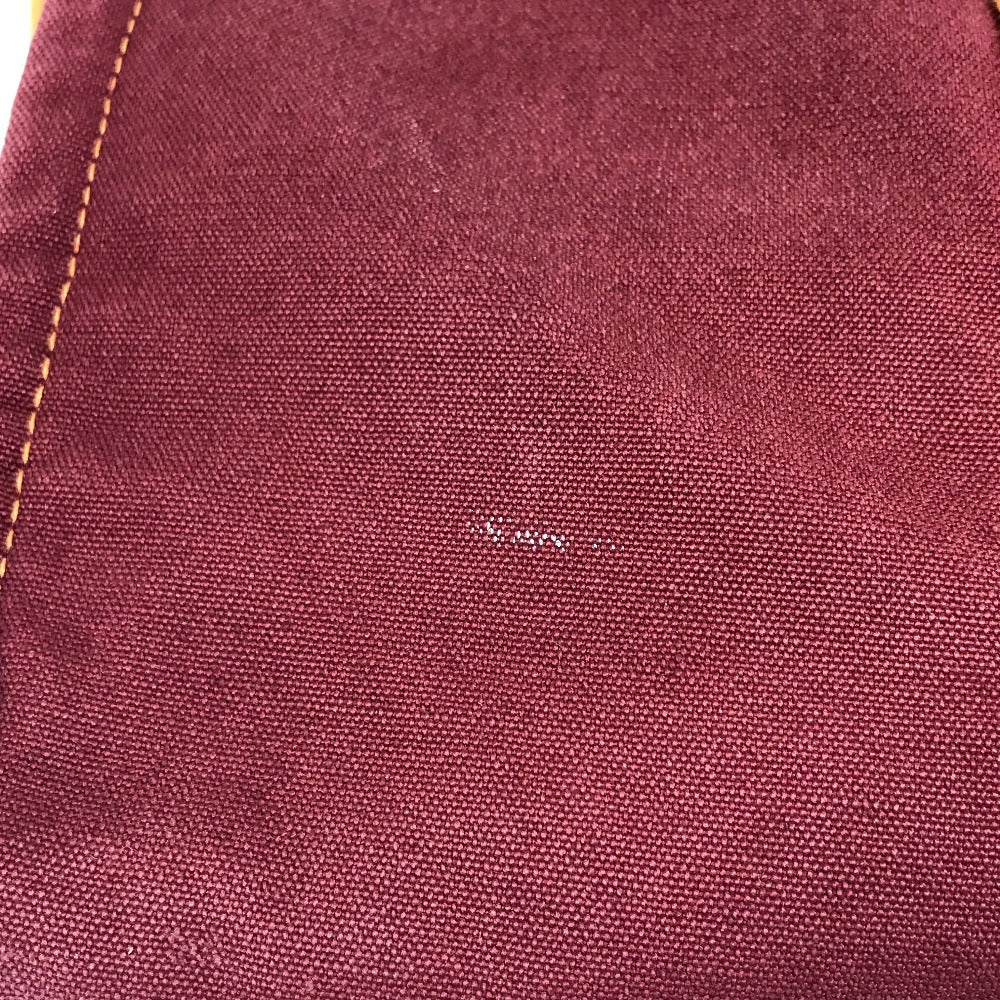 HERMES French Festival Hawaii 2002 Bicolor Fool Toe MM Fool Toe MM Bag Tote Bag Handbag Cotton Ladies Orange