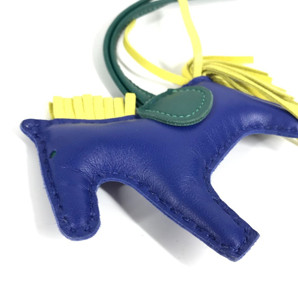 HERMES Rodeo PM 백 참 Horse Cheval 참 Anyomilo 여성용 블루