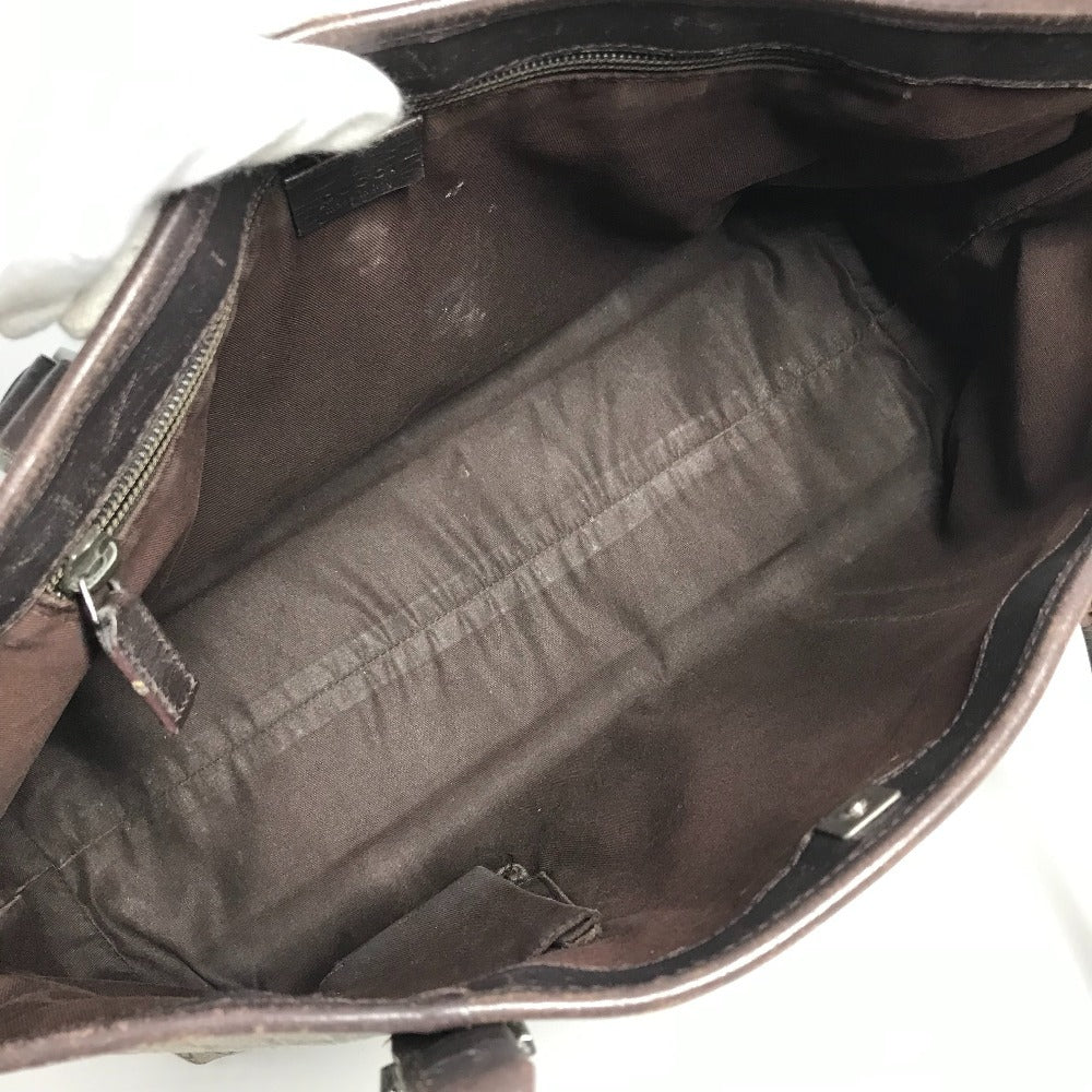 GUCCI 114595 Monogram GG Supreme Bag Tote Bag Shoulder Bag GG Supreme Canvas Unisex Beige