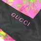 Gucci 555181 Hood Hoodie Floral Floral Apparel Tops Poncho Nylon's Women Pink