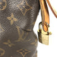 LOUIS VUITTON M42268 Monogram Jena PM Bag Shoulder Tote Bag Shoulder Bag Monogram Canvas Unisex Brown