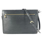 Louis vuitton m52112 epi en gann crossbody pochette beg bahu beg epi kulit wanita noir hitam