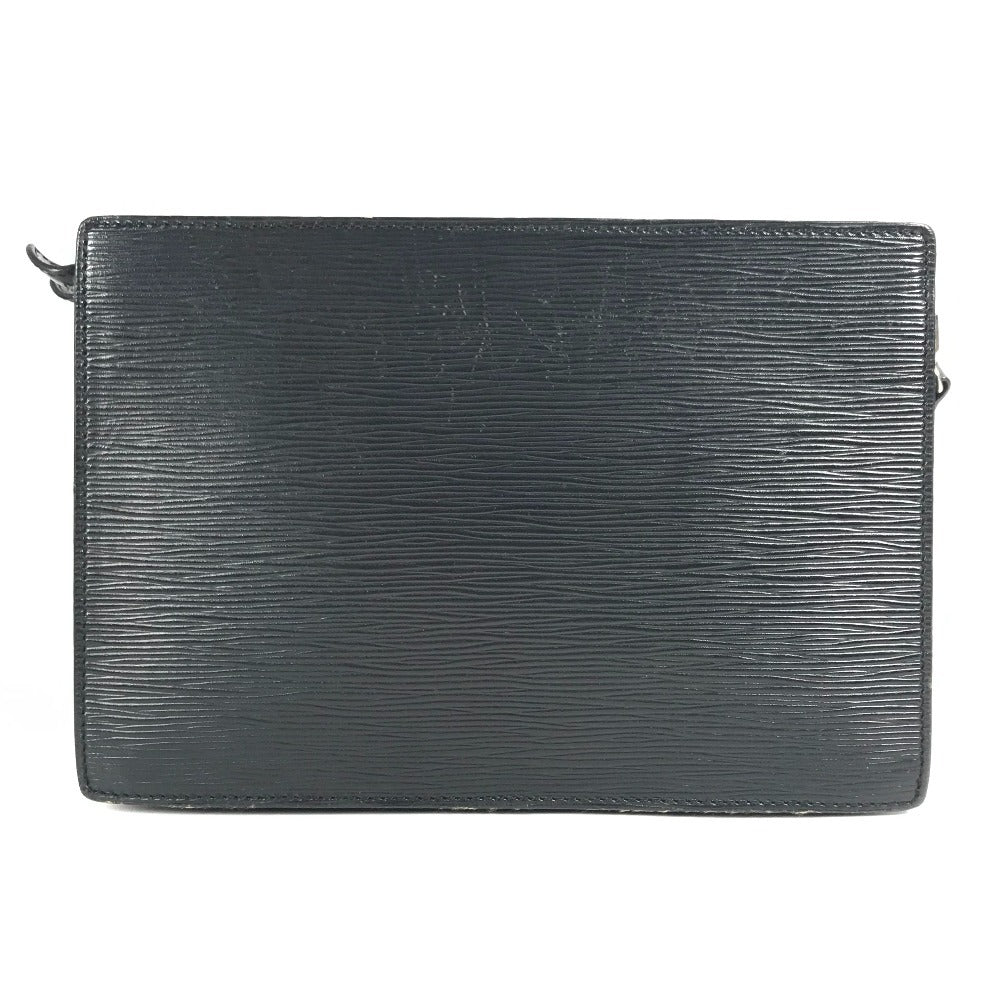 Louis vuitton m52112 epi en gann crossbody pochette beg bahu beg epi kulit wanita noir hitam