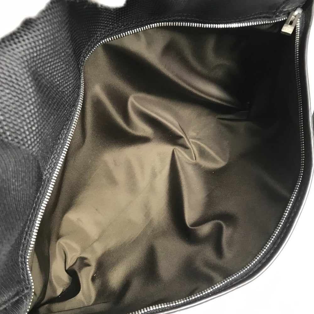 LOUIS VUITTON M93079 Damier Jean Lou Flap Bag Messenger Bag Crossbody Shoulder Bag Damier Jean Canvas Men's Black