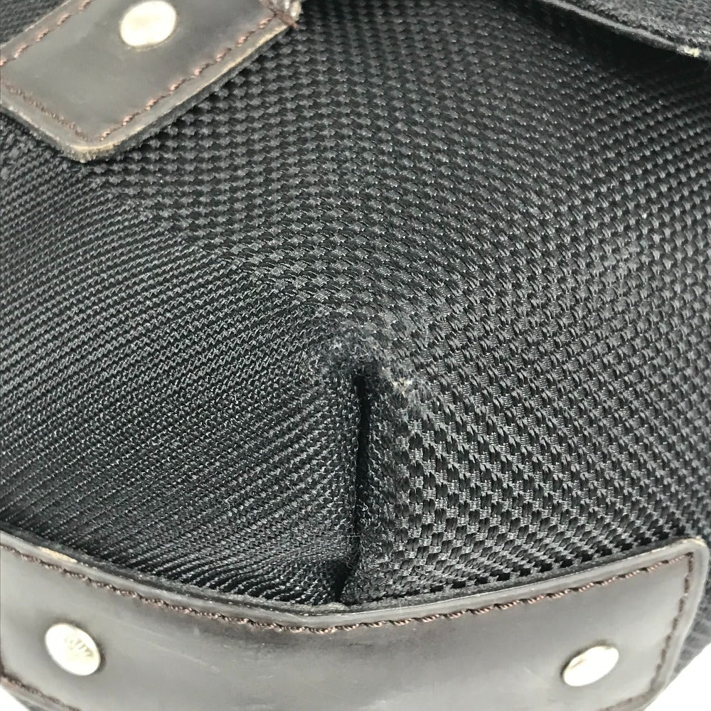 LOUIS VUITTON M93079 Damier Jean Lou Flap Bag Messenger Bag Crossbody Shoulder Bag Damier Jean Canvas Men's Black