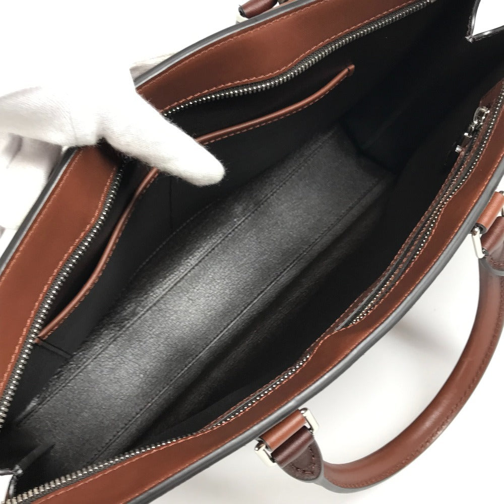 LOUIS VUITTON M55733 Monogram Sac Plastic Horizontal Zip Handbag Briefcase Bag Document Bag Business Bag Leather Unisex Brown