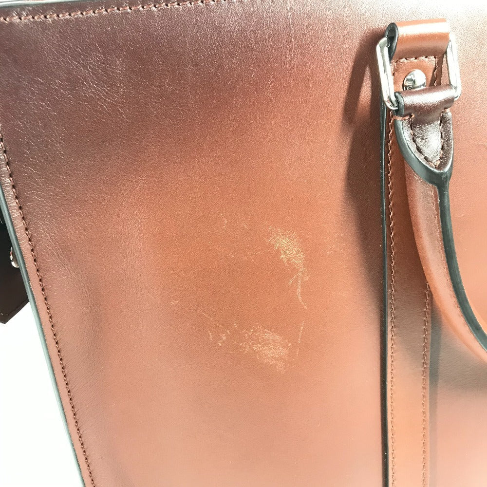 LOUIS VUITTON M55733 Monogram Sac Plastic Horizontal Zip Handbag Briefcase Bag Document Bag Business Bag Leather Unisex Brown