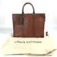LOUIS VUITTON M55733 Monogram Sac Plastic Horizontal Zip Handbag Briefcase Bag Document Bag Business Bag Leather Unisex Brown