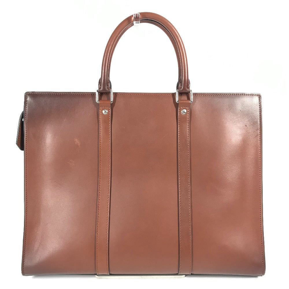 LOUIS VUITTON M55733 Monogram Sac Plastic Horizontal Zip Handbag Briefcase Bag Document Bag Business Bag Leather Unisex Brown