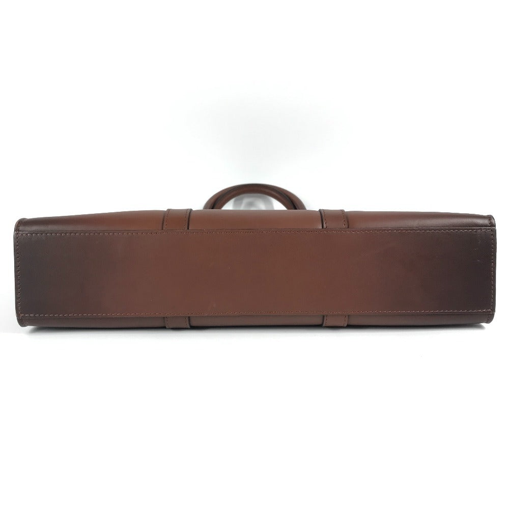 LOUIS VUITTON M55733 Monogram Sac Plastic Horizontal Zip Handbag Briefcase Bag Document Bag Business Bag Leather Unisex Brown