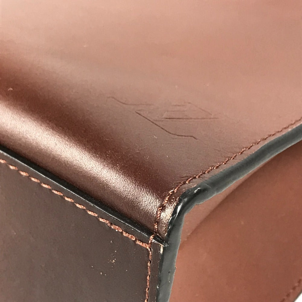 LOUIS VUITTON M55733 Monogram Sac Plastic Horizontal Zip Handbag Briefcase Bag Document Bag Business Bag Leather Unisex Brown