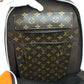 LOUIS VUITTON M40277 Monogram Marc Newson Collaboration Celebrating Backpack Bag Rucksack Fur Unisex Orange