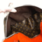 LOUIS VUITTON M40277 Monogram Marc Newson Collaboration Celebrating Backpack Bag Rucksack Fur Unisex Orange
