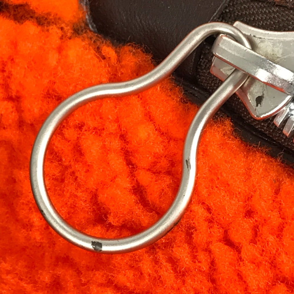 LOUIS VUITTON M40277 Monogram Marc Newson Collaboration Celebrating Backpack Bag Rucksack Fur Unisex Orange