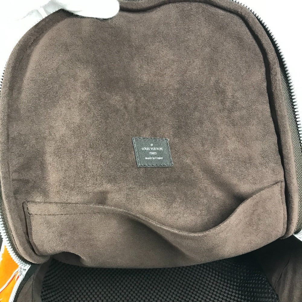 LOUIS VUITTON M40277 Monogram Marc Newson Collaboration Celebrating Backpack Bag Rucksack Fur Unisex Orange