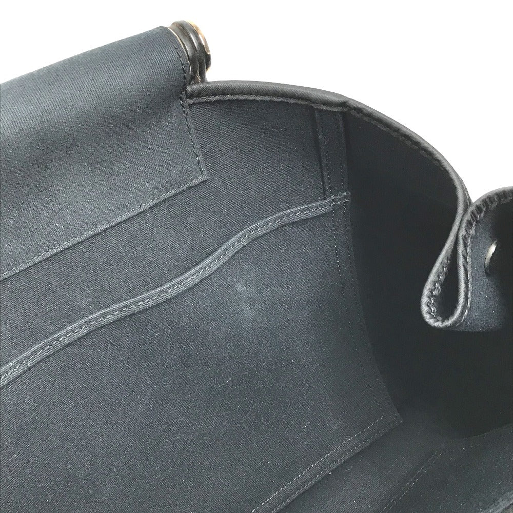 HERMES Kabak Elan PM Kabak Elan PM Shoulder Bag Shoulder Tote Bag Leather/Canvas Women's Dark Navy