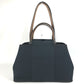 HERMES Kabak Elan PM Kabak Elan PM Shoulder Bag Shoulder Tote Bag Leather/Canvas Women's Dark Navy