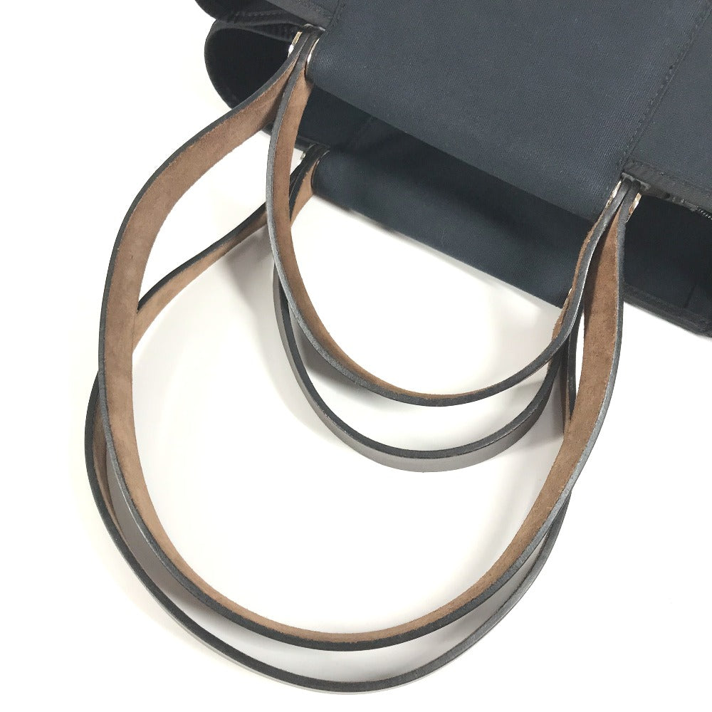 HERMES Kabak Elan PM Kabak Elan PM Shoulder Bag Shoulder Tote Bag Leather/Canvas Women's Dark Navy