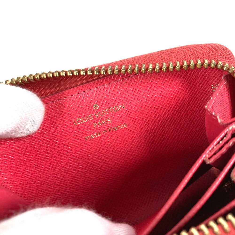 LOUIS VUITTON M61540 Monogram Multicult Business Card Holder Pass Case Coin Purse Coin Case Round Zipper Card Case Monogram Canvas Unisex Poppy Petal Brown